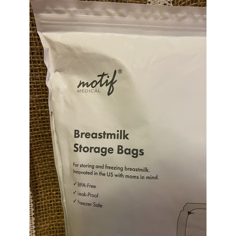 Brand New Never Opened 100 Count Motif Breast Milk Storage Bags - Picture 8 of 11